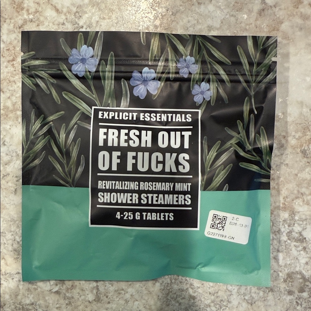 Rosemary Mint Shower Steamers - Green